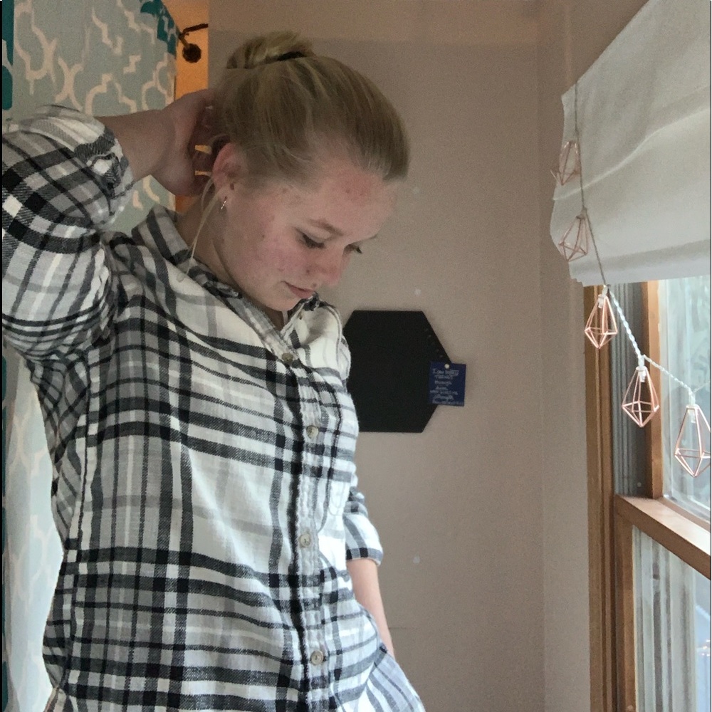 flannel top